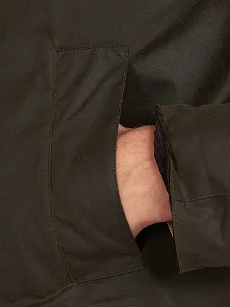 BARBOUR | Veste de terrain ASHBY WAX | olive